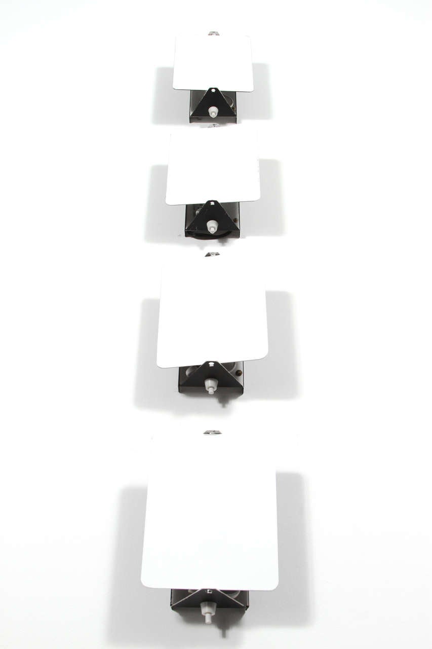 French Set of Four Charlotte Perriand Sconces